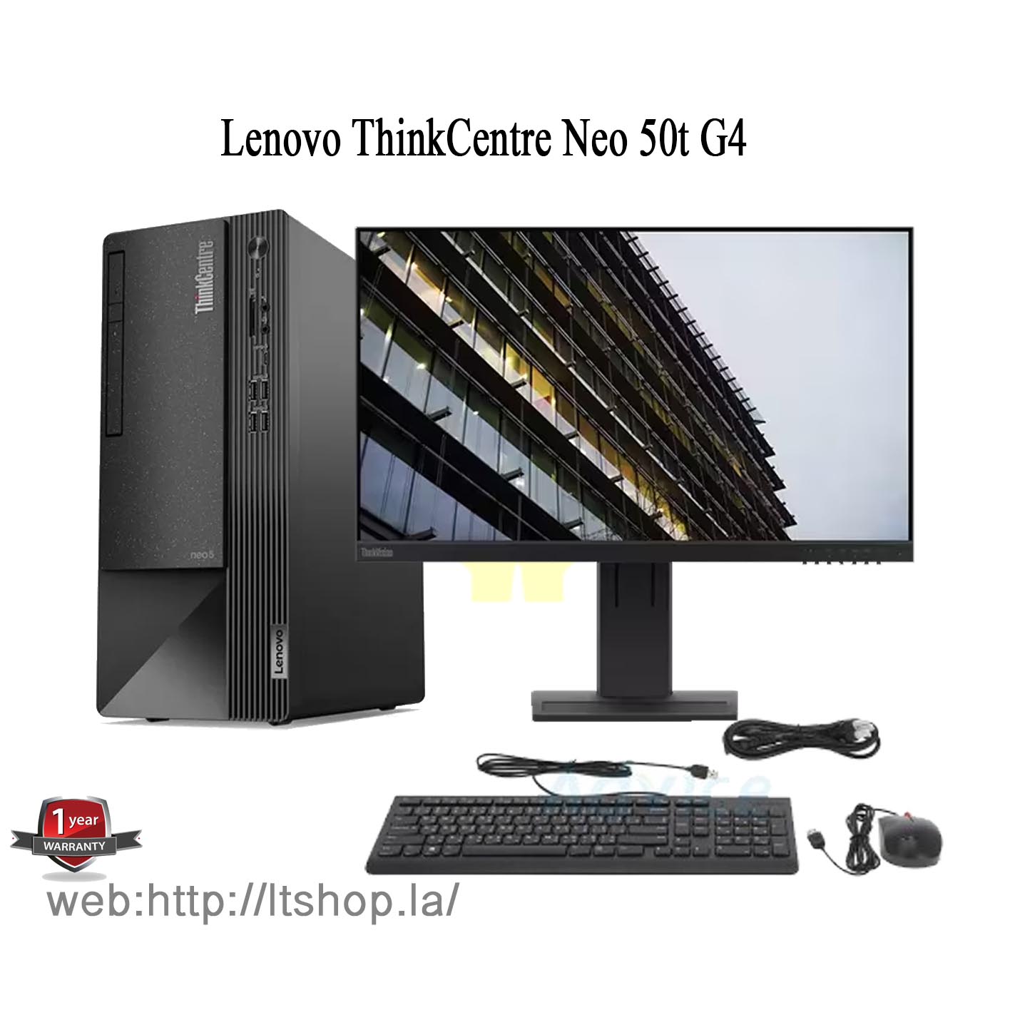Lenovo ThinkCentre Neo 50t G5 - Core i5-13400 / LED 22